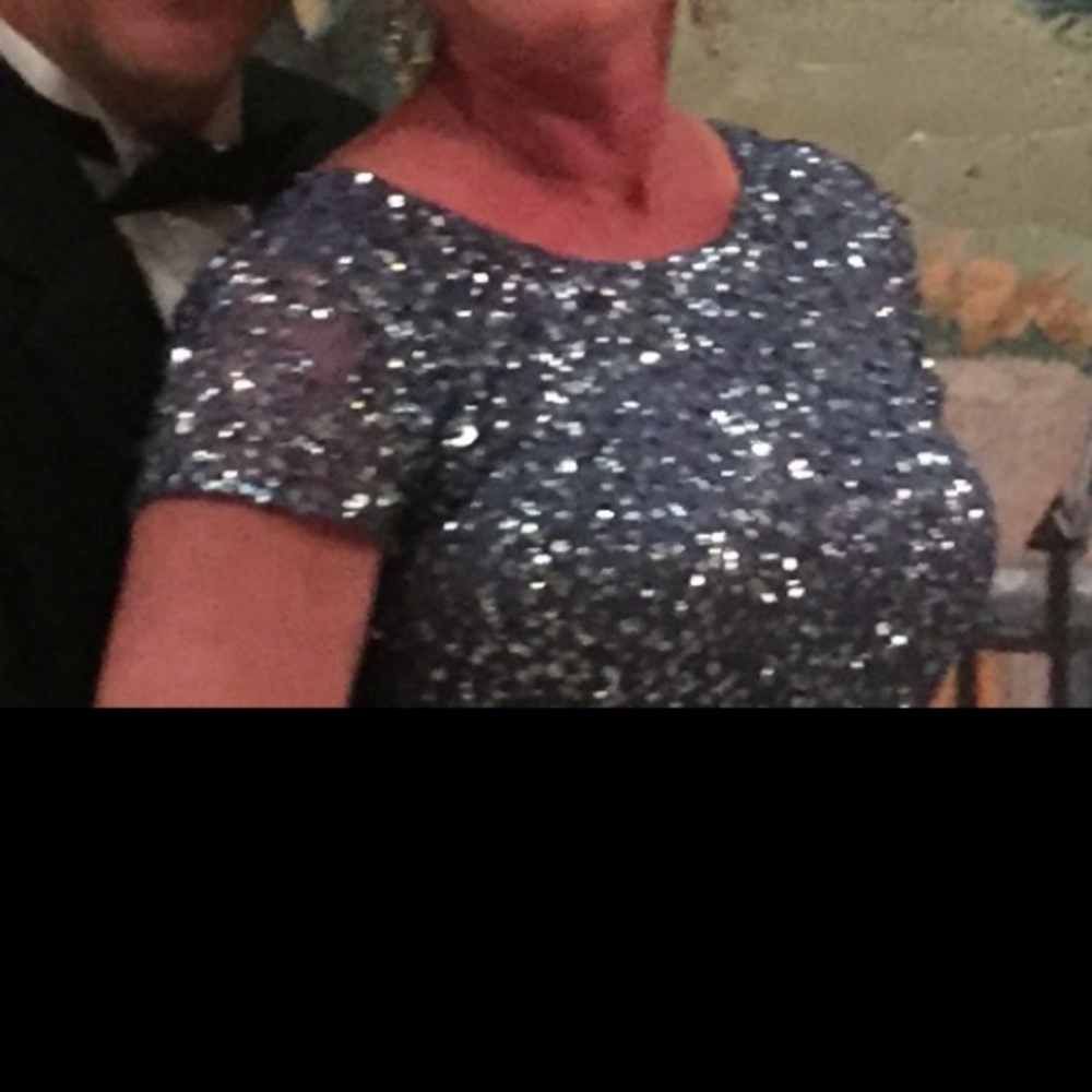 Sequined gown